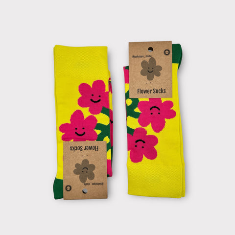 Flower Socks by judesigns_studio