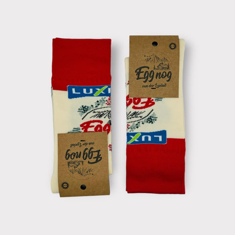 Egg Nog Socks by Luxlait